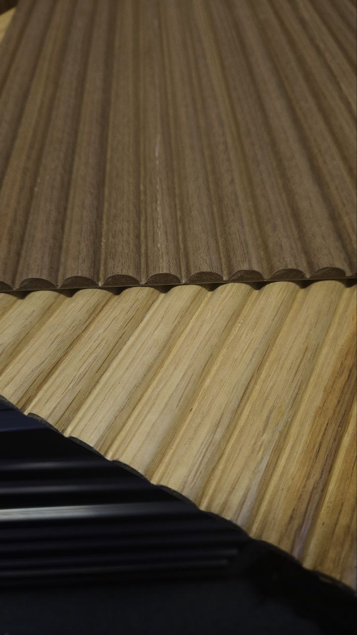 Sforzando Swells - 14mm Ribbed Real Wood Veneered Panels 5mm + Base panel Sforzando Swells - 14mm Ribbed Real Wood Veneered Panels 5mm + Base panel